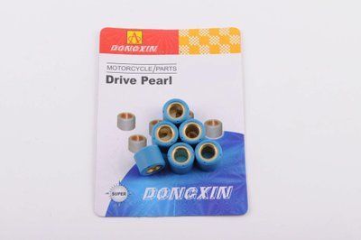 Ролики вариатора Honda 16*13 8,5г (синие) DONGXIN R-4 фото
