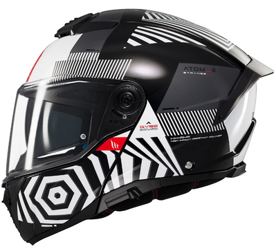 Мотошлем MT ATOM 2 SV STRANGE B2 Gloss S испанское качество mt-1335C221214 фото