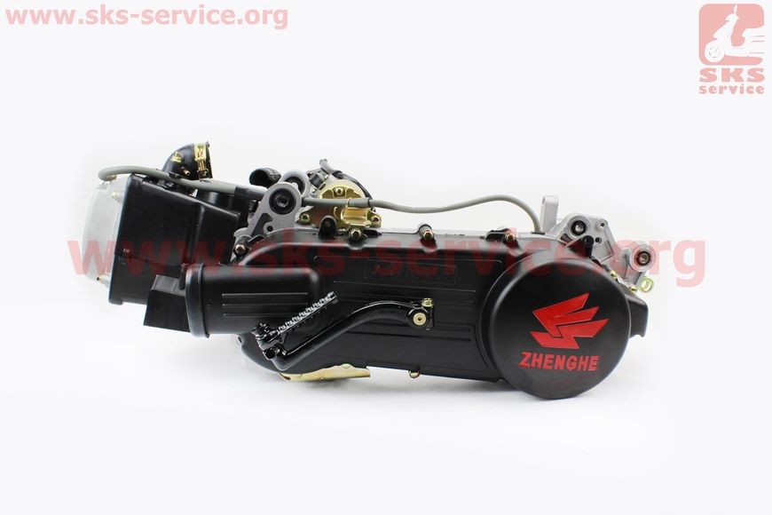 Двигун скутерний в зборі 150куб (довгий варіатор, довгий вал) 307052 фото