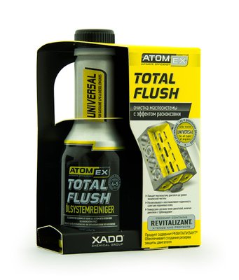 Очиститель оливочной системы двигателя ATOMEX Total Flush XA 40613_6 фото