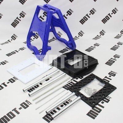 Мотоподставка Plastic&Aluminum, Motocross, синяя "OTOM" tm-Ю0006828 фото