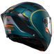 Мотошолом MT ATOM 2 SV DESTINY C6 Matt Green XL іспанська якість mt-1335C232637 фото 5