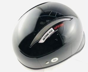 Шлем-каска (mod:classic) (size:XS, черный, голый) K-595590 фото