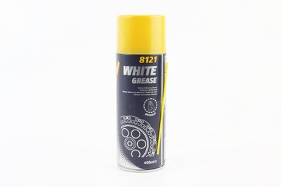 Мастило багатофункціональне літієве "WHITE GREASE", Аерозоль 450ml 304466 фото