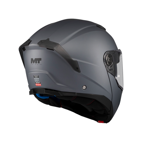 Мотошолом MT ATOM 2 SV PURE A2 Matt L +Pinlock іспанська якість mt-133500PA2206 фото