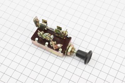 Тумблер включения света, 3 положения (с предохранителем) 624008 фото