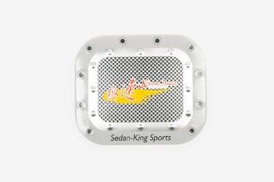 Наклейка на кришку бака SEDAN-KING SPORTS (15х13см, сталева) (#1625) N-1891 фото