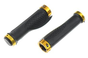 Ручки керма велосипедні (чорні) (mod:2) DS D-1389 фото