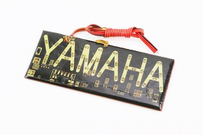 Табличка светодиодная "YAMAHA" (12*5см) 301440 фото