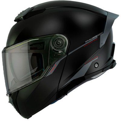 Мотошлем MT ATOM 2 SV Solid A1 Matt Black S испанское качество mt-000006578_2 фото