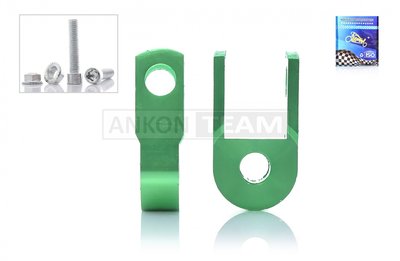Подовжувачі амортизаторів 25mm пари d10 +болти зелені "LIPAI" A-022296 фото