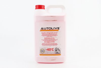 Рідина охолодна -40°C "АНТИФРИЗ G12+", червоний 5L 304647 фото