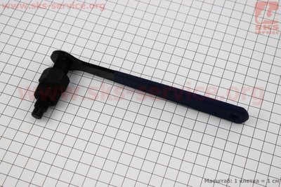 Ключ зняття шатуну з ручкою, KL-9725F 407160 фото
