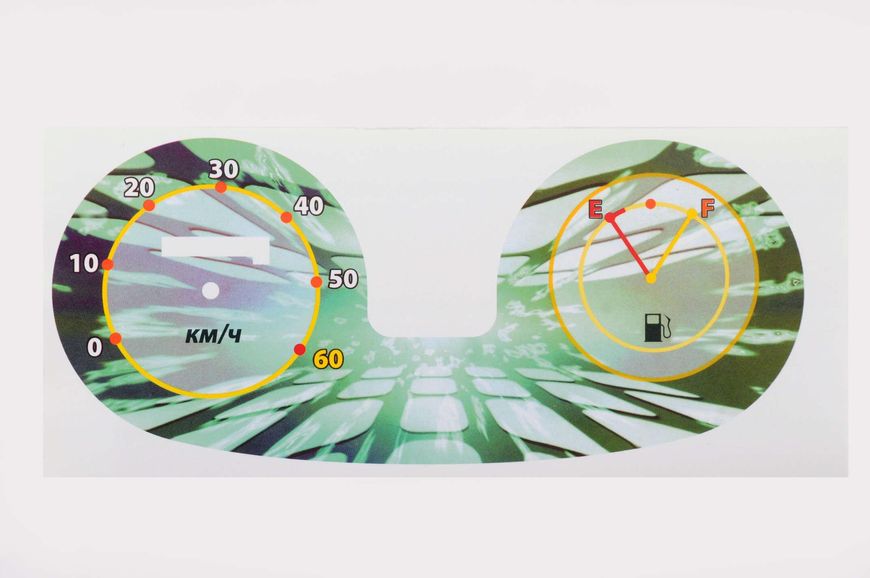 Наклейка на спидометр (60км/ч) (mod:3) E64 N-33 фото