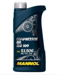 Олія 1л (компресорна, Compressor Oil ISO 100) MANNOL M-766 фото