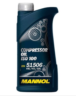 Масло 1л (компрессорное, Compressor Oil ISO 100) MANNOL M-766 фото