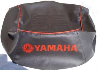 Чохол сидіння Yamaha JOG SA 01/04/08/12 (шкірвініл, кант, напис YAMAHA) (EURO) IGR S-7734 фото