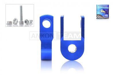 Подовжувачі амортизаторів 25mm пари d10 +болти сині "LIPAI" A-022298 фото