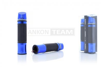 Гріпси (ручки керма) універсальні діодні габарити сині "RIZOMA" #HP9 (сині) A-022151 фото