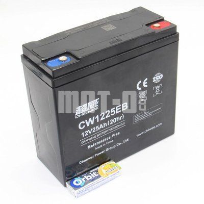 Тяговая АКБ CHILWEE CW1225EB 12V25Ah tm-17120 фото