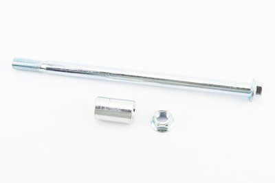 Вісь колеса заднього d15mm; L260mm + втулка, гайка 321168 фото