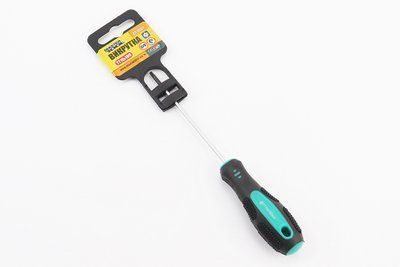 Отвёртка магнитная TORX TT10х100мм ручка с TPR покрытием 49-0101 отличное качество 702016 фото