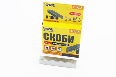 Скобы закаленные 14мм, R53, к-кт 1000шт 41-0314 703242 фото