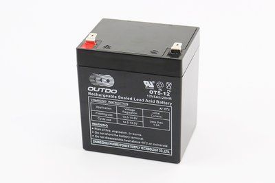 Акумулятор 12V5Ah OT5-12 кислотний (L90*W70*H102mm) для ДБЖ, іграшок та ін. відмінна якість 348165 фото
