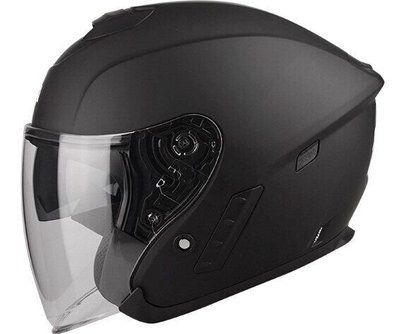 Мотошлем LAZER TANGO Solid Matt Black S бельгийское качество mt-000003742_3 фото