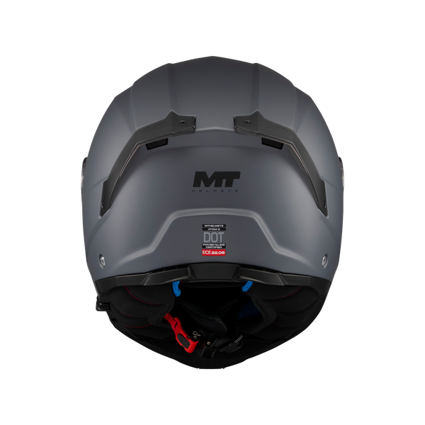 Мотошолом MT ATOM 2 SV PURE A2 Matt M +Pinlock іспанська якість mt-133500PA2205 фото