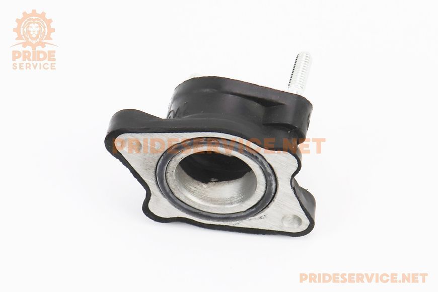 Loncin LX200GY-3 Патрубок карбюратора прогумований (d=27mm) відмінна якість P-507645 фото
