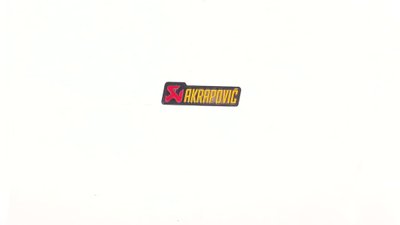 Наклейка на глушник AKRAPOVIC (29,6x5,7см) 118 N-3215 фото