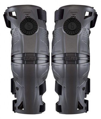 Мотонаколенники брейсы Mobius X8 Storm Grey Black M mt-000005796_1 фото