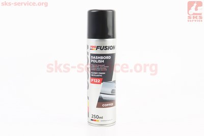 Поліроль для пластика з ароматизатором (кава) "DASHBOARD POLISH", Аерозоль 250ml 304587 фото