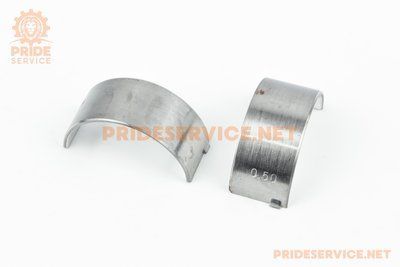 Вкладиш шатуна (d-43mm, D-46mm, h-20,5mm) 192F к-кт 2шт +0,50 відмінна якість P-625024 фото