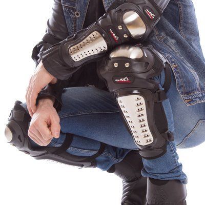 Мотонаколенники и налокотники Pro Biker Steel немецкое качество mt-000003787 фото