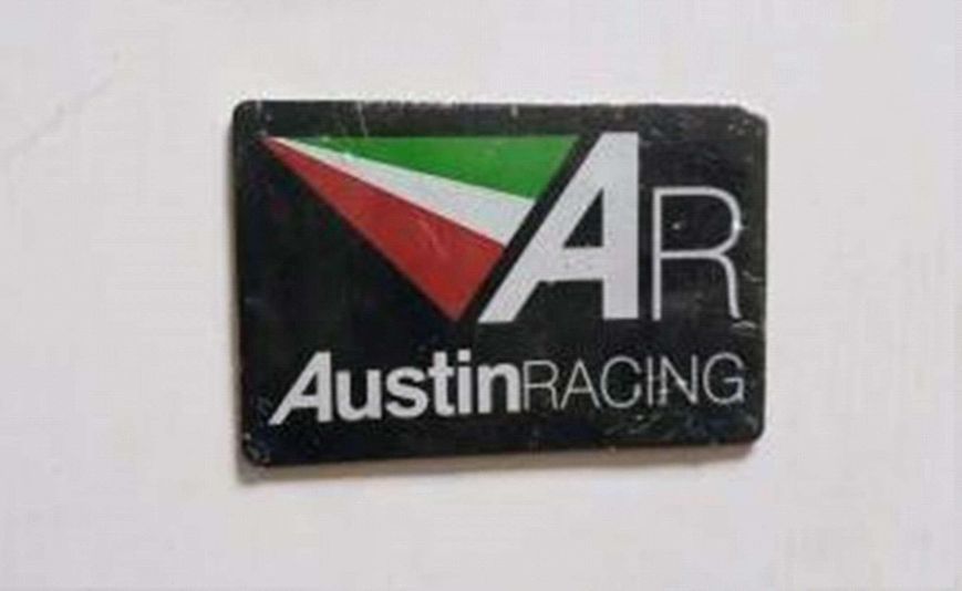 Наклейка на глушник Austin Racing 118 N-3218 фото