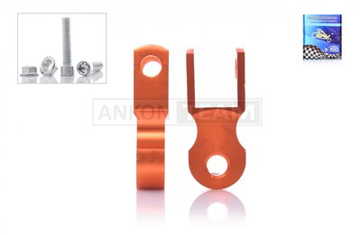 Подовжувачі амортизаторів 45mm пари +болти помаранчеві "LIPAI" A-022313 фото