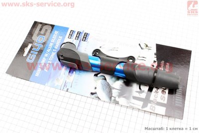 Насос алюмінієвий з Т-ручкою, синій GP-96A 407025 фото