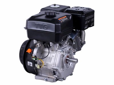 Двигун 190F - бензин (під шпонку діаметр 25 мм) (15 к.с.) - TTG TTG-DV-76-190F фото