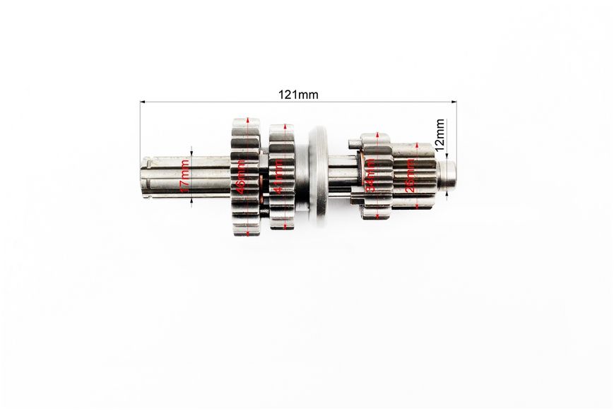 Коробка передач (два вали з шестернями), первинний вал 120мм Active 320155 фото