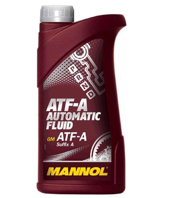 Масло трансмиссионное, 1л (минеральное, AUTOMATIK FLUID ATF-A) MANNOL T-1247 фото