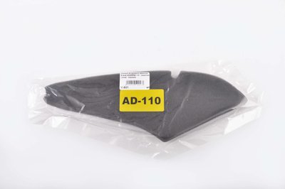 Елемент повітряного фільтра Suzuki ADDRESS 110 (поролон сухий) (чорний) AS V-831 фото