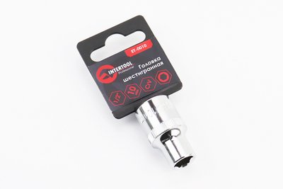 Головка торцева 6-гранна 1/2" 10х38мм CrV ET-0010 702116 фото