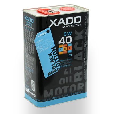 Синтетична олива XADO Atomic Oil 5W-40 С3 AMC Black Edition XA 25274 фото