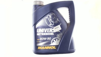 Масло трансмиссионное, 4л (80W-90, Universal Getriebeoel API GL 4) MANNOL T-1246 фото