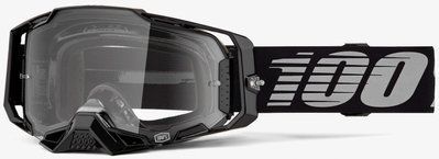 Маска кроссовая 100% ARMEGA Goggle Black Clear Lens mt-50004-00030 фото