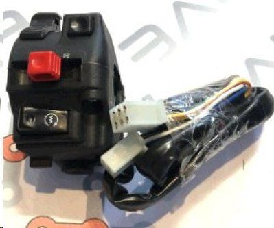 Блок кнопок керма ATV 125/200 Hamer/Hunter VV &nbsp;в першій фишке 4 контакта во другій 8 контактів(сама фишка на 9 контактов) N-282100 фото