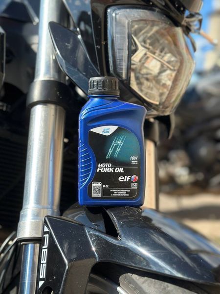 Elf Moto Fork Oil Syn 10W, 0,5 л (194974) мастило вилочне 194974 фото