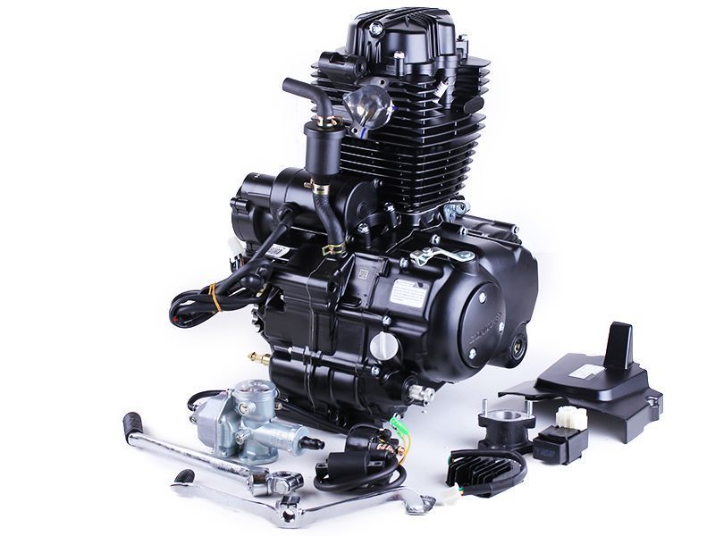 Двигун CG 250/CG250-B - механіка + балансувальний вал, 5 передач - ZONGSHEN (оригінал) TA-9450 фото